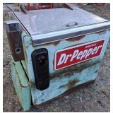 Mid centry Dr. Pepper Vending machine