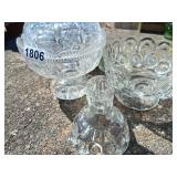 crystal glass wear and coffee cups