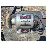 ryobi bench grinder