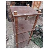 nice vintage 4 tier shelf
