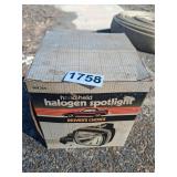 NOS Vintage halogen spotlight