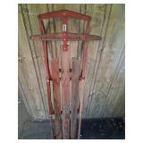 Vintage Wood Sled Flexible Flyer III