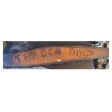 Trader Docs wooden sign