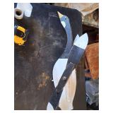 Goose shaped wind vane