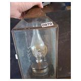 Vintage Wall-Mount Oil Lamp Lantern