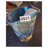 Vintage Amethyst Carnival Glass Harvest Grape