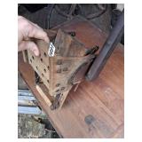 vintage wooden mop ringger for bucket