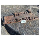 cast iron W&A Railroad piece