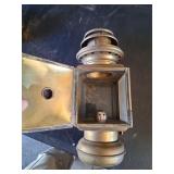 Early Brass Acetylene Carriage Lamp