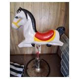 Coin Op or Barber shop carosel horse