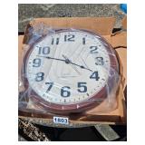 NOS large Chicago Lighthouse for the blind clock