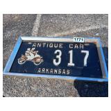 Antique Car AR plate