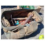tool bag with misc small tools