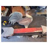 Rooster Art Sign