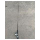 Fishing rod and reel. Name in pics