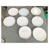 8- Fire king plates 9ï¿½