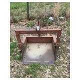 30ï¿½ dirt pan 3 pt hook up