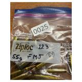 26 round .223 FMJ 55 gr