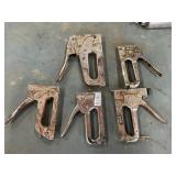 5 staple guns