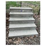 Concrete stairs 48 wide x 35 tall  x 54 deep