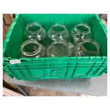 Tote plus gallon glass pickle jars