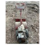 Rear tine gas tiller