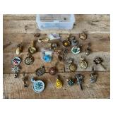 Utensil and clip art broaches