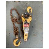 Haul master 3/4 ton chain hoist