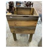 HST corn sheller and crate box