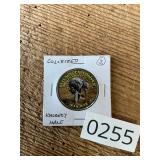 Colorized Kennedy Half Dollar- Iraq War