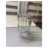 Large lead crystal vase