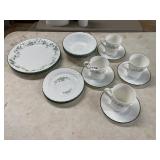 Corelle dishes, Greenleaf pattern