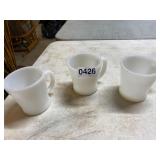 Three fire king cups