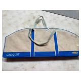 Croquet set bag is a little rough but appears new