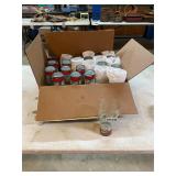 25 Christmas Coca Cola glasses