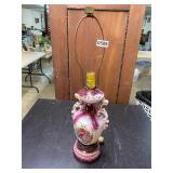 Colorful floral lamp