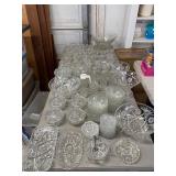 Large anchor, hocking star of David glass lot #1