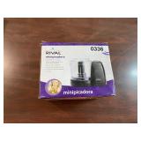 New rival mini chopper in box