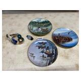 3 duck plates and more