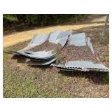 10 + plus sheets of barn tin- sizes in pics