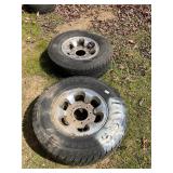 2- 16ï¿½ rims and tires