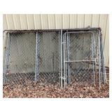 6 total dog kennel panels 6 x 9