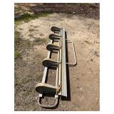 Portable sliding metal brake