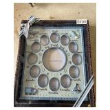 My first year baby picture frame