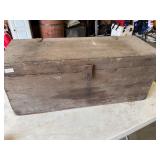 Wooden storage box- sizes in pics