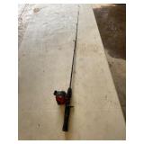 Rod and reel fishing setup- pics has name brand