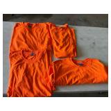 4- neon Gildean shirts- 3 XL