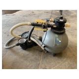 Splapool pool pump and filer