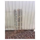 5- T posts - 6 ft length