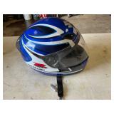 Suzuki racing motorcycle helmet- Large